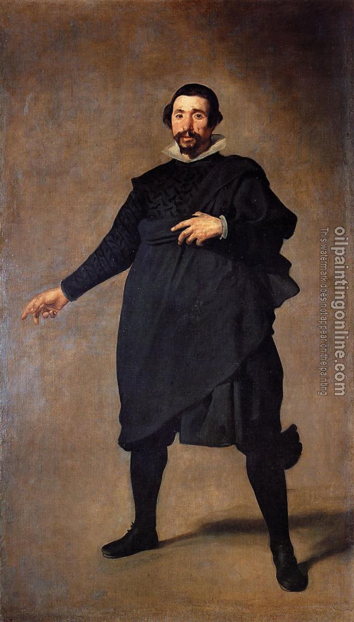 Velazquez, Diego Rodriguez de Silva - The Buffoon Pablo de Valladolid